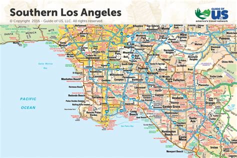 southern ca city map|Los Angeles Map .